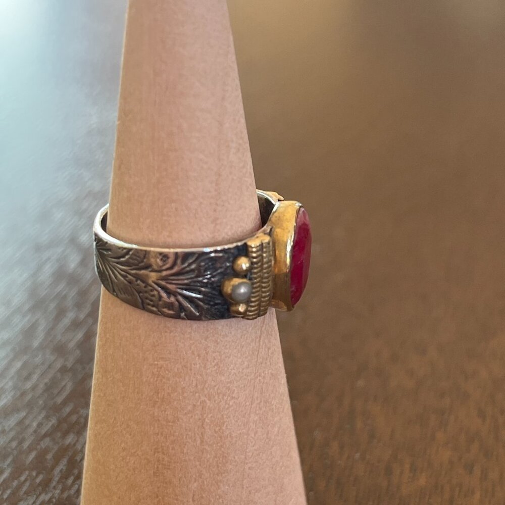 Raw ruby ring from Sundance - Picture 2 of 8